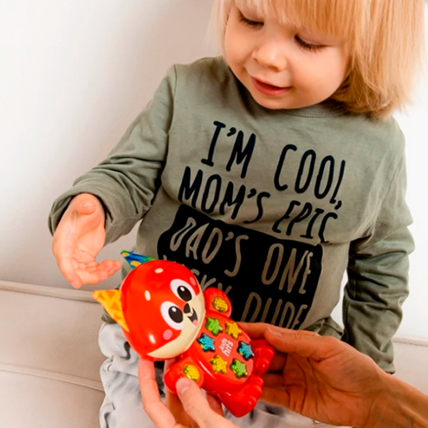 Интерактивная игрушка Kids Hits Babies Музыкальный лисенок KH09/001 Красный Для детей, 2+ photo 5