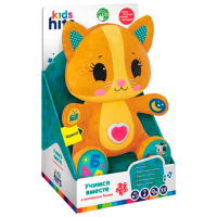 Интерактивная игрушка Kids Hits Учимся вместе С котенком Томом KH14/001 Оранжевый Для детей, 1+