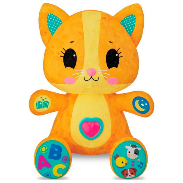Интерактивная игрушка Kids Hits Учимся вместе С котенком Томом KH14/001 Оранжевый Для детей, 1+ photo 3