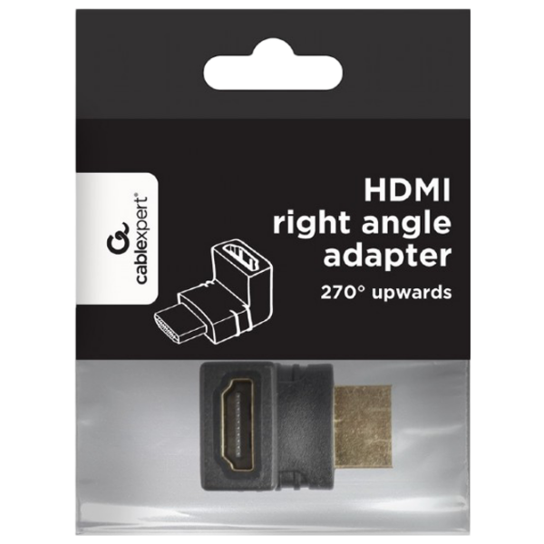 Adaptor Cablexpert A-HDMI270-FML Black HDMI photo 3