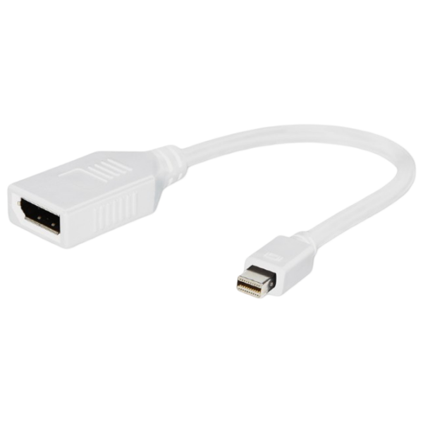 Adaptor Cablexpert A-mDPM-DPF-001-W White Mini DispalyPort photo 1