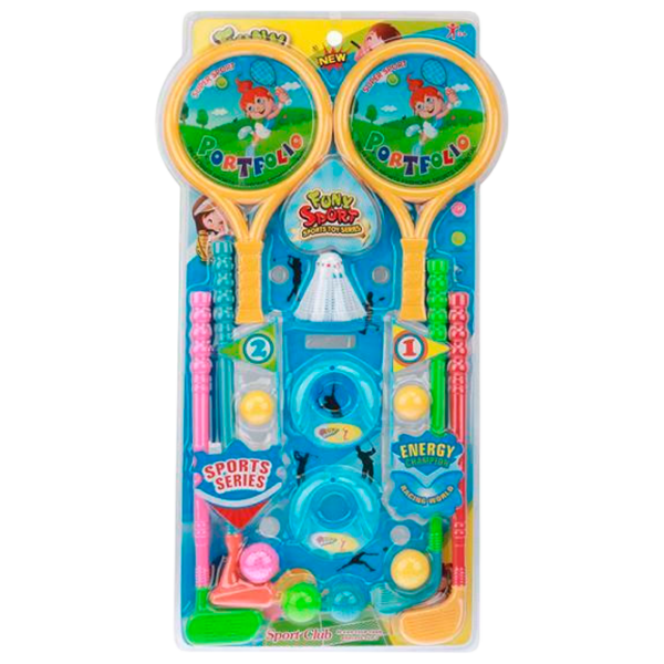 Интерактивная игрушка Miscellaneous Funny Sport Set sport 8403 Желтый Для детей,  photo 1