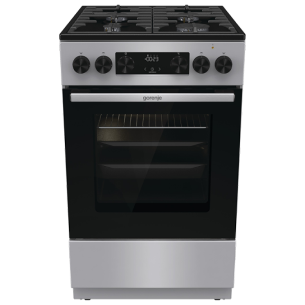 Aragaz Gorenje GK5C42SF Inox Tipul plitei: Pe gaz, 70 l, Tipul cuptorului: Electric photo 1
