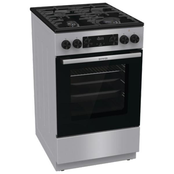 Aragaz Gorenje GK5C42SF Inox Tipul plitei: Pe gaz, 70 l, Tipul cuptorului: Electric photo 2