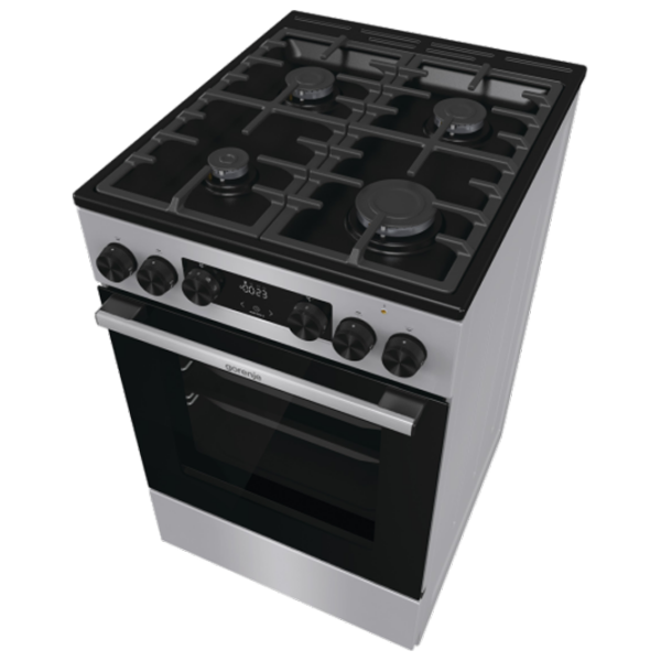 Aragaz Gorenje GK5C42SF Inox Tipul plitei: Pe gaz, 70 l, Tipul cuptorului: Electric photo 5