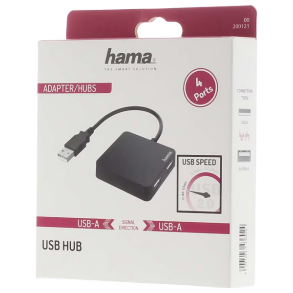 Адаптер Hama 200121 Черный USB Type-A photo 2