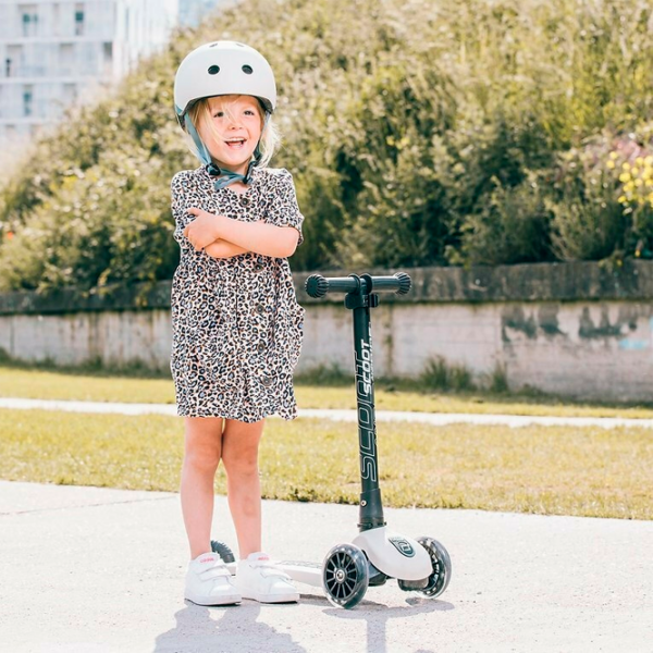Cască de protecție Scoot and Ride Ash S Gray Black Gray Black photo 2