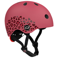 Защитный шлем Scoot and Ride Wildcat Бордо Черный Бордо Черный