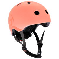 Защитный шлем Scoot and Ride Peach Розовый Черный Розовый Черный