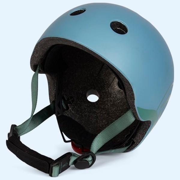 Cască de protecție Scoot and Ride Steel Blue Black Blue Black photo 3