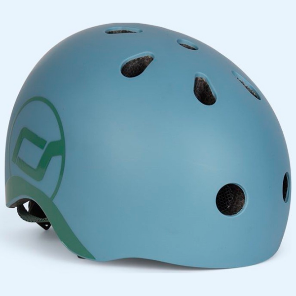 Cască de protecție Scoot and Ride Steel Blue Black Blue Black photo 4
