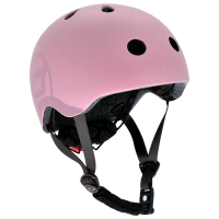 Cască de protecție Scoot and Ride Rose Pink Black Pink Black