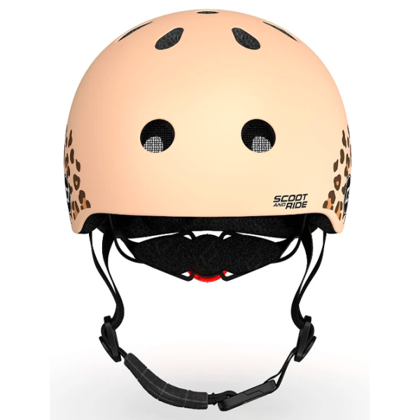 Cască de protecție Scoot and Ride Leopard Beige Black Beige Black photo 2