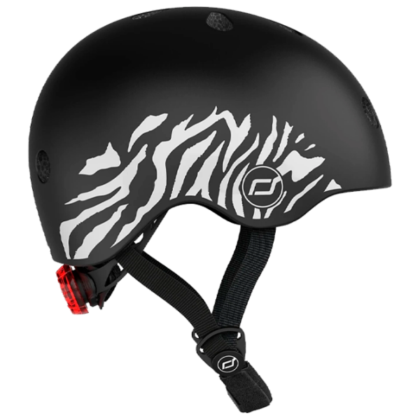 Cască de protecție Scoot and Ride Zebra Black White Black White photo 1