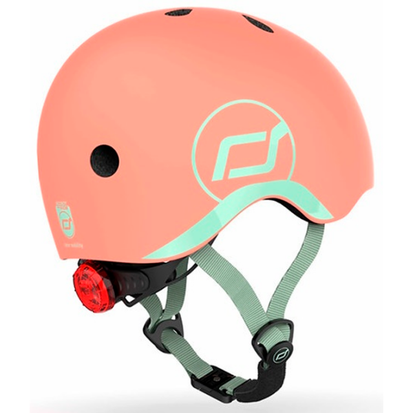 Cască de protecție Scoot and Ride Peach Pink Black Pink Black photo 2
