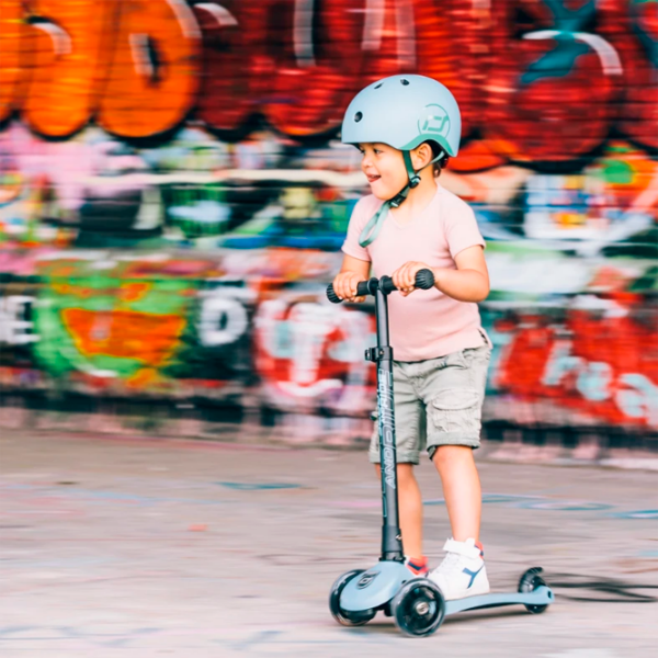 Защитный шлем Scoot and Ride Steel Синий Черный Синий Черный photo 3