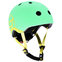 Cască de protecție Scoot and Ride Kiwi Bright Green Black Bright Green Black