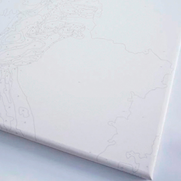 Картина по номерам BrushMe Вид на залив BS7615FC 50 x 40 см, Ткань photo 6