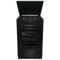 Aragaz Gorenje GK5C42BF Black Tipul plitei: Pe gaz, 70 l, Tipul cuptorului: Electric