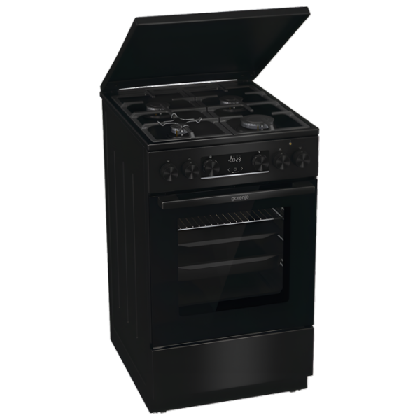 Aragaz Gorenje GK5C42BF Black Tipul plitei: Pe gaz, 70 l, Tipul cuptorului: Electric photo 2