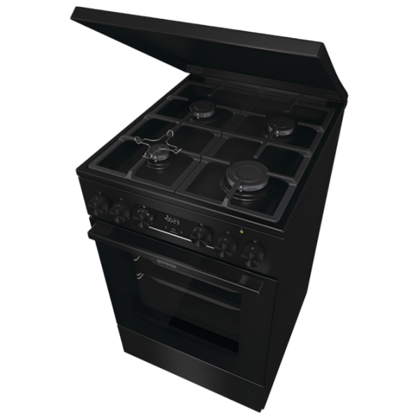 Aragaz Gorenje GK5C42BF Black Tipul plitei: Pe gaz, 70 l, Tipul cuptorului: Electric photo 4