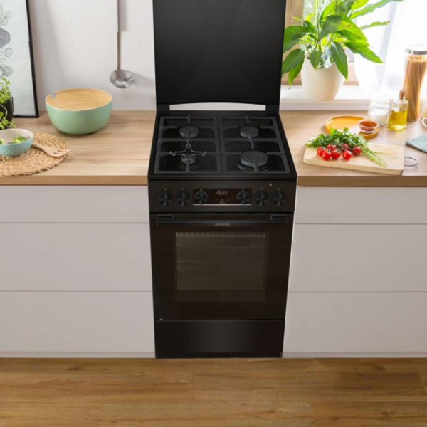 Aragaz Gorenje GK5C42BF Black Tipul plitei: Pe gaz, 70 l, Tipul cuptorului: Electric photo 7