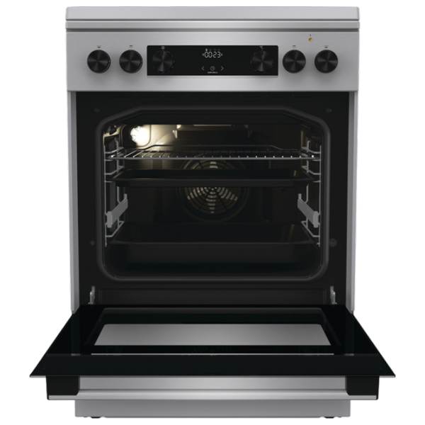 Aragaz Gorenje GKS6C71XF Inox Tipul plitei: Pe gaz, 71 l, Tipul cuptorului: Electric photo 3