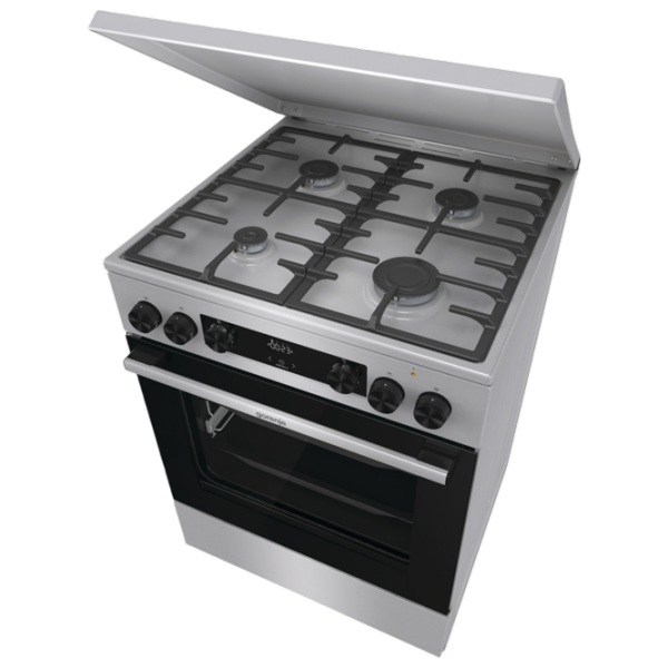 Aragaz Gorenje GKS6C71XF Inox Tipul plitei: Pe gaz, 71 l, Tipul cuptorului: Electric photo 4
