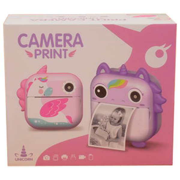 Фотоаппарат Flamingo Camera Print M5-D1 6920240328525 Фиолетовый Для детей, 3+ photo 1
