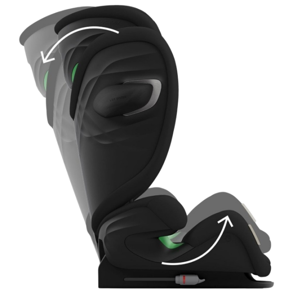 Scaun auto Cybex Solution G i-Fix Moon 3 ani - 12 ani, 36 kg photo 2