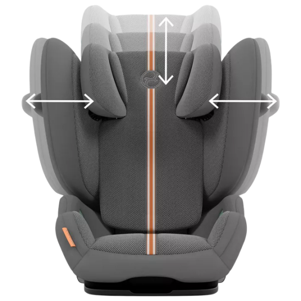 Scaun auto Cybex Solution G i-Fix Plus Lava 3 ani - 12 ani, 36 kg photo 4