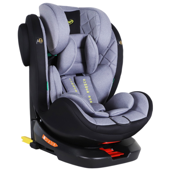 Детское автокресло Summer Baby Faro I-Size 4571 Серый 0 месяцев - 12 лет, 36 кг photo 1