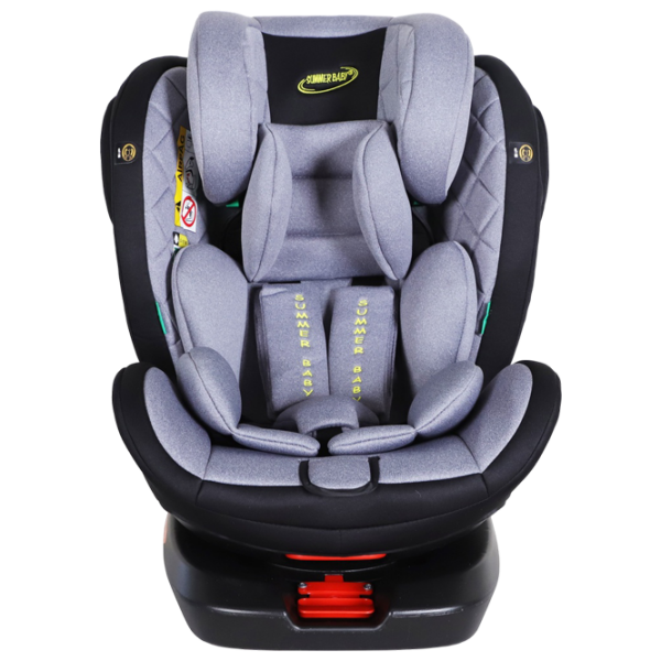 Детское автокресло Summer Baby Faro I-Size 4571 Серый 0 месяцев - 12 лет, 36 кг photo 2