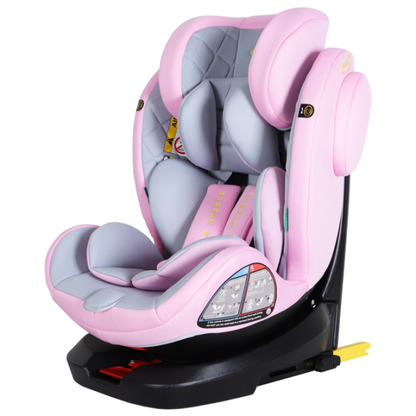 Scaun auto Summer Baby Faro I-Size 4572 Pink 0 luni - 12 ani, 36 kg photo 3