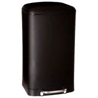 Coș de gunoi Five Ariane Black Inox, 30l