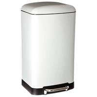 Coș de gunoi Five Ariane White Inox, 30l
