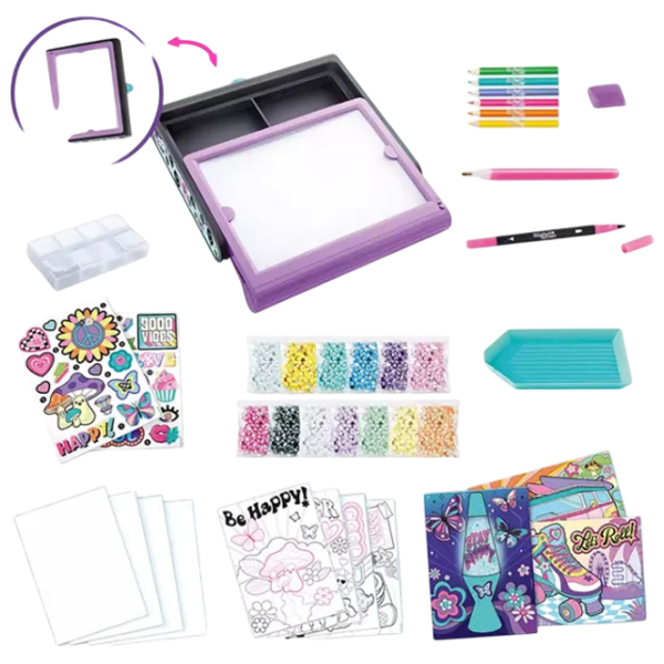 Joc de masă Canal Toys Diamond Art 3 in 1 LED Case Dezvoltare, 6+ photo 2