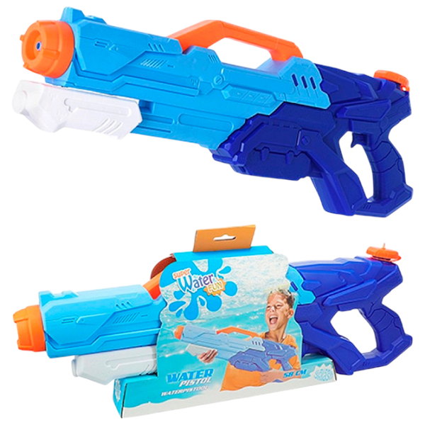 Водяной пистолет Promstore 55164 Синий водяной, Вода, 3+ photo 3