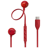 Căști JBL T305C Red Cu fir / Personal / In ear