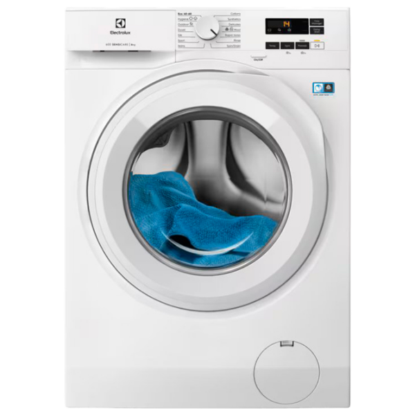 Mașină de spălat Electrolux EW6F1481E White 8 kg, 1400 rpm, A photo 1