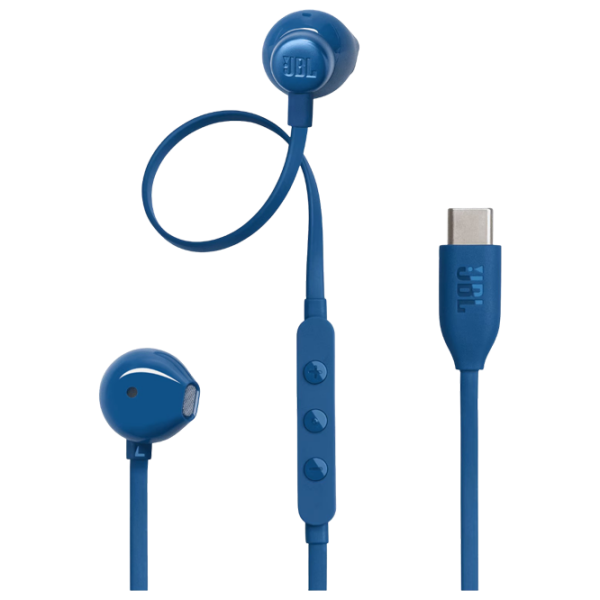 Наушники JBL T305C Синий Проводная / Персональный / Вкладыши photo 1