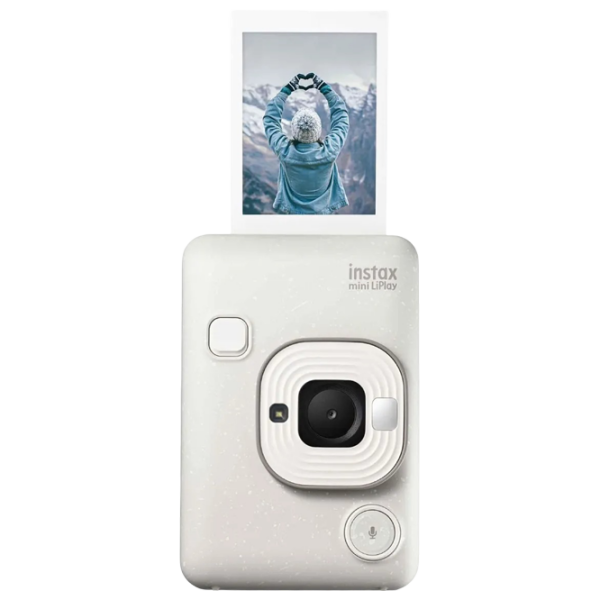 Cameră Foto Instant FujiFilm Instax Mini LiPlay + Body White CMOS, 5 MP, f/2.0 photo 4