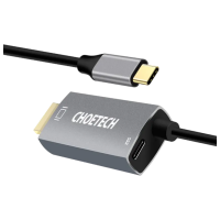 Кабель видео Choetech XCH-M180 USB Type-C / HDMI Серебряный 