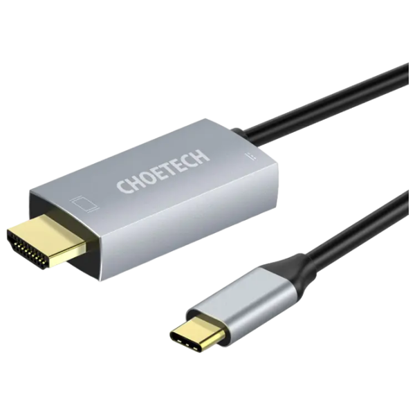 Cablu video Choetech XCH-M180 USB Type-C / HDMI Silver  photo 6