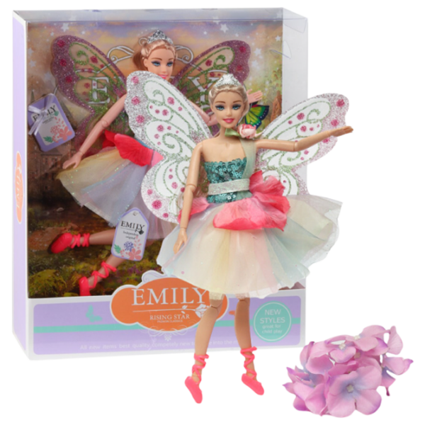 Păpușă Essa Toys Emily zână QJ080A 3+ photo 4