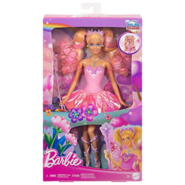 Păpușă Barbie Fantasy Fairy zână JCP76 3+ photo 3