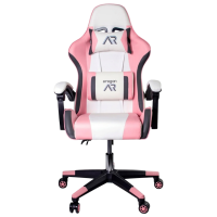 Scaun Gaming Jumi Aragon CM-880627 Pink White 