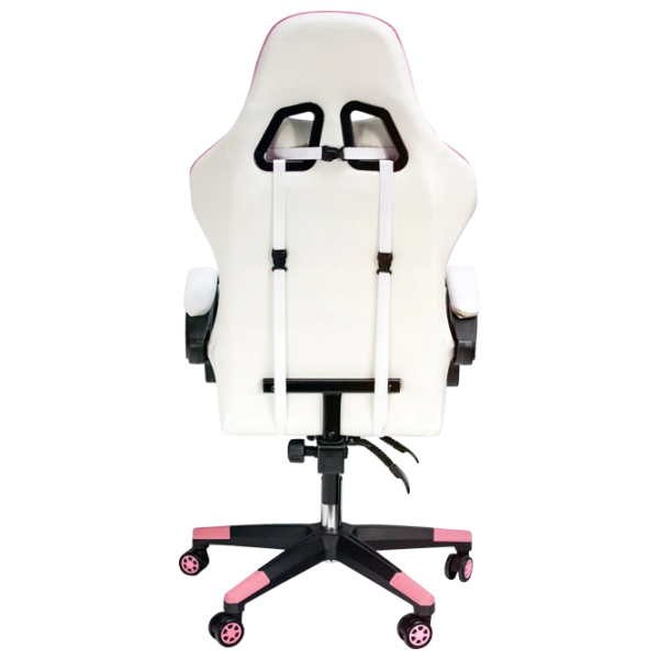 Scaun Gaming Jumi Aragon CM-880627 Pink White  photo 3