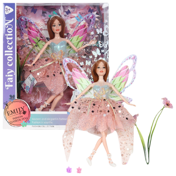 Păpușă Essa Toys Emily zână QJ168A 3+ photo 1