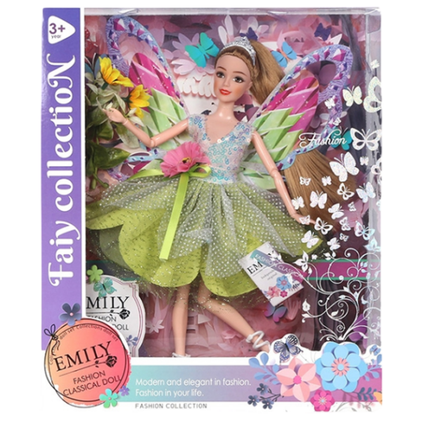 Păpușă Essa Toys Emily zână QJ168B 3+ photo 3